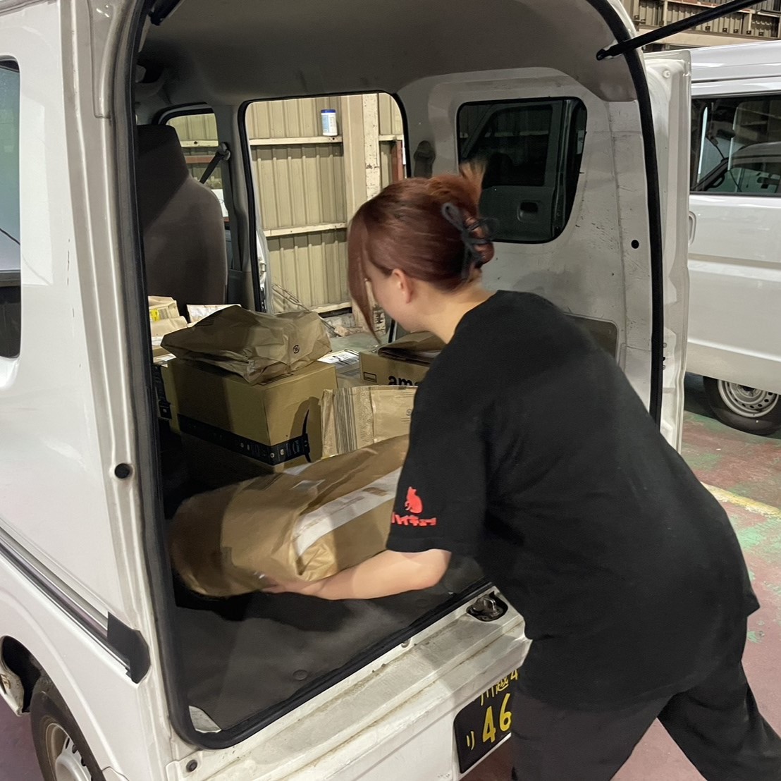 帯刀さん 仕事風景2